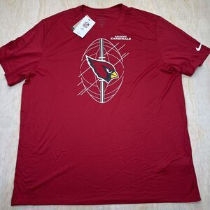 NEW XXL Arizona Cardinals Nike Legend Icon Performance Short Sleeve Shirt
